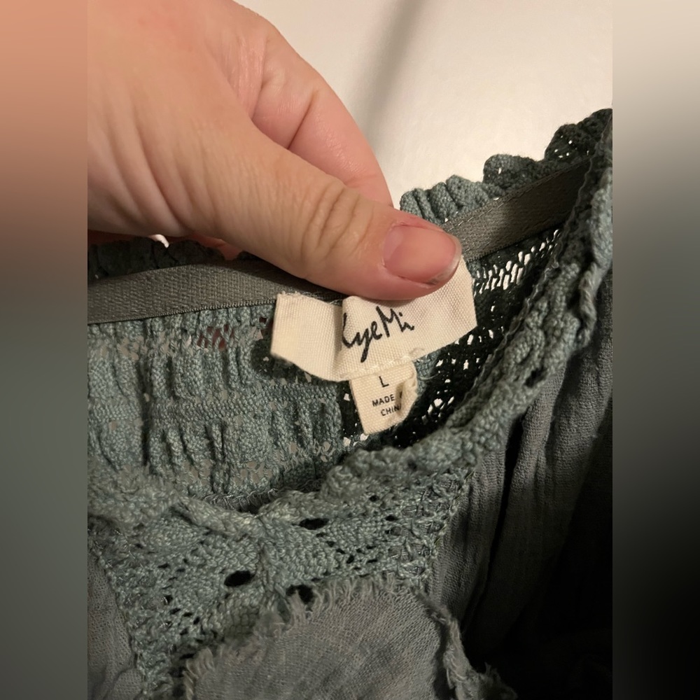 Triangle Top Spaghetti Strap Mini Summer Dress - image 4